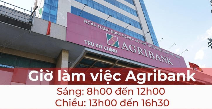 Giờ làm việc Agribank được cập nhật năm 2023