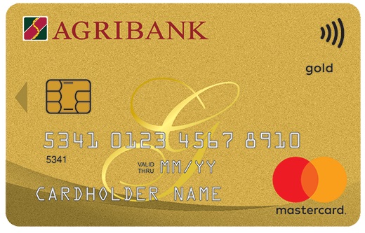 Thẻ Agribank Mastercard Gold