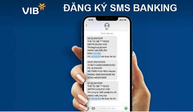 SMS Banking VIB2