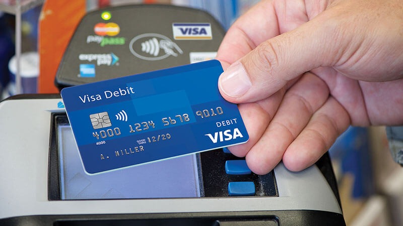 Thẻ visa debit thanh toán tất cả các khoản giao dịch tại nước ngoài