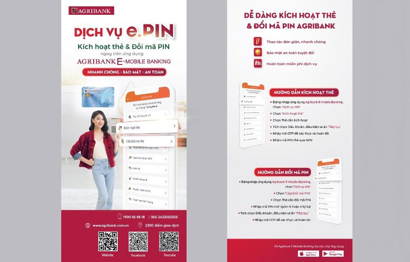 cach doi ma pin agribank