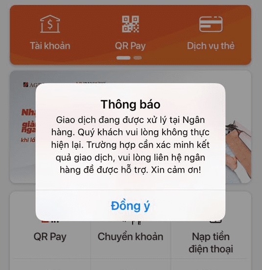 Trường hợp chuyển tiền thành công nhưng chưa nhận được tiền xảy ra với khách hàng