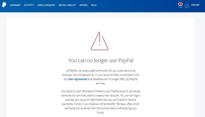 Hiểu như thế nào về Paypal limit?