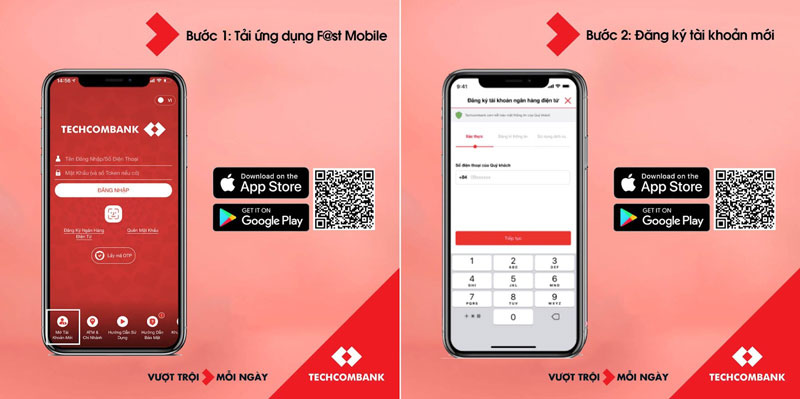 Mo 2 tai khoan cung 1 Ngan Hang Techcombank duoc khong