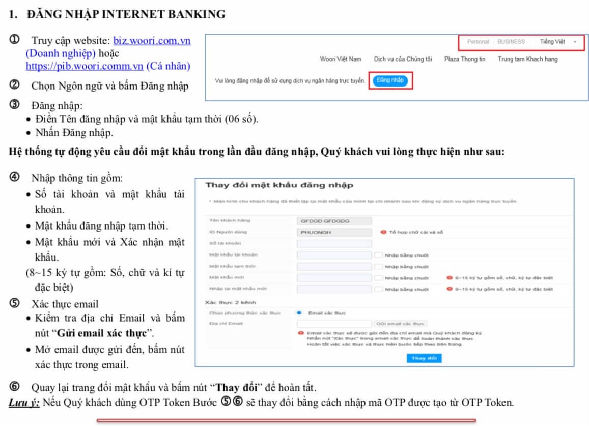 su dung Internet Banking Woori Bank2