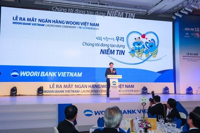 the ATM Ngan Hang Woori Bank