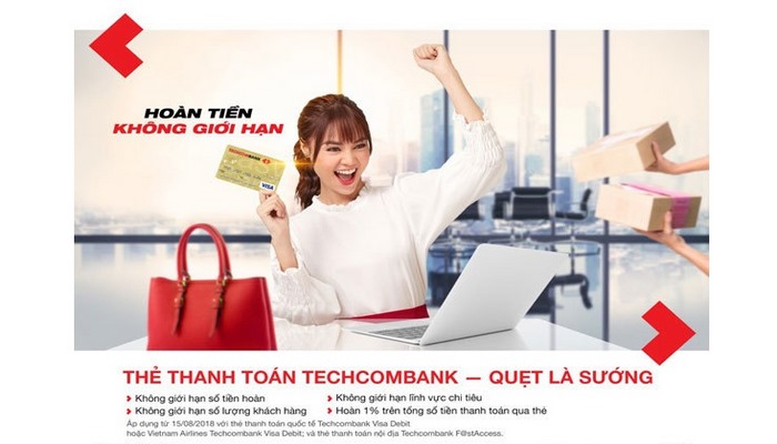 uu dai hoan tien khong gioi han techcombank 1