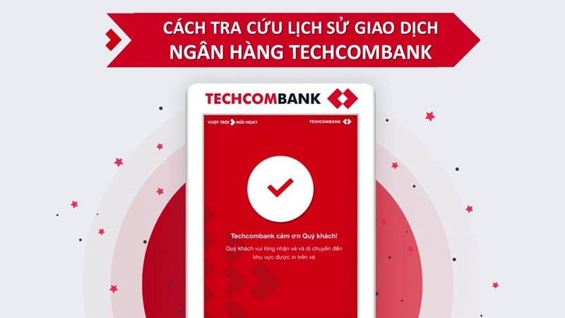 xoa lich su giao dich Ngan Hang Techcombank