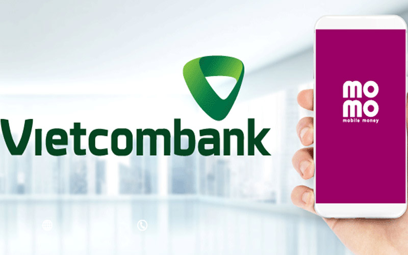 vietcombank lien ket momo